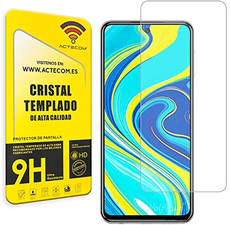 actecom® Protector de Pantalla Compatible con Xiaomi Redmi Note 13 5G/4G Cristal Templado (Case Friendly) (1)