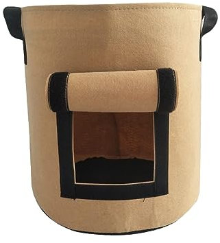 Mipcase Pochette Tissus Plantes potagères Pots de Fleurs d'extérieur Faire Pousser des légumes en Pots conteneurs de Pommes de Terre Plantation Pomme de Terre Pot de Fleur