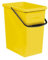 Branq 1309 Papelera Separador de Residuos Cubo de Reciclaje Eco Contenedor de Almacenamiento 10L (Amarillo)