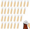 30 Stück Flaschenöffner Holz, Tragbare Kapselheber, Holzgriff Bier Flaschenöffner, Geschenk für Männer und bierliebhaber