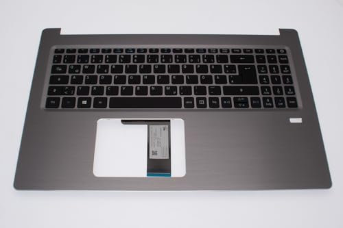 Acer Tastiera retroilluminata tedesca (DE) + top case grigio Swift 3 serie SF315-41 (originale)