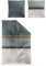 Irisette Mako-Satin Bettwäsche Wave 8563 petrol 1 Bettbezug 135 x 200 cm + 1 Kissenbezug 80 x 80 cm