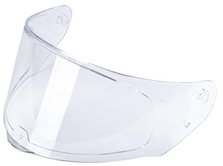 Helmvisier für FF328/FF353/FF800,Motorradhelm Visier,Motorrad Windschutz Helm Objektiv Visier Vollgesichts,Motorradhelm Zubehör Ersatz(Transparent)