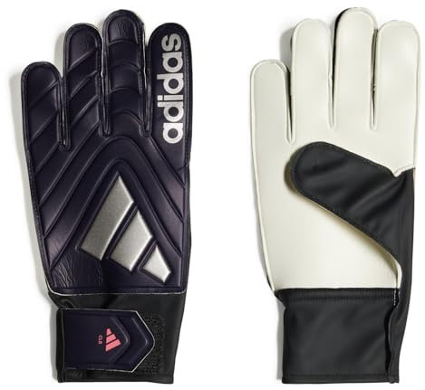 adidas Copa Club Torwarthandschuhe Unisex Erwachsene Schwarz/Silber 9, Schwarz/Silber, 9, Schwarz/Silber, 9