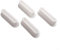 4 piezas de desbordamiento de fregadero para agujero de anillo, cubeta ovalada, cubierta de drenaje de gel de sílice, cubierta de tapa de desbordamiento para fregadero de baño, cocina, baño, lavabos