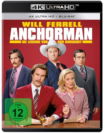 Anchorman: Die Legende von Ron Burgundy [4K Ultra HD]