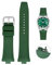 FKM-Gummiband für Citizen Tsuyosa Uhren, Schnellentriegelung, 26 mm, Ersatzarmband für Citizen Tsuyosa Uhren (grün, 26 mm)