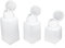 LALADEFIEE Pumping Bottle Pushing Mechanism Reusable Dispenser Bottles Pump Bottle for Alcohol Cosmetics Leak-Proof Portable and Lightweight