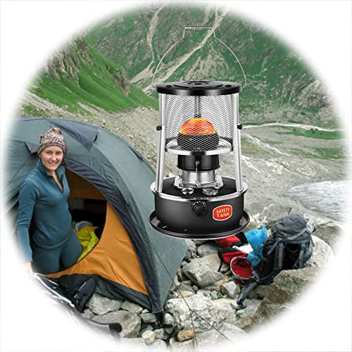 Réchaud à pétrole pour Camping, Chauffage à pétrole Portable, sans électricité, brûleur de Chauffage au pétrole/Vert