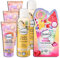 6er Set: 3 x Locken Crunchgel, 3 x 100 ml. Mit Panthenol und Betain + 2 x Deospray + Tuchmaske