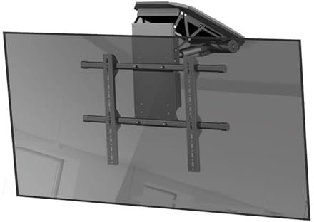 GUODDM Soporte De TV Motorizado para Techo, Monte De TV De Techo Motorizado, con Control Remoto Y Control del Interruptor, 0-85 ° Volteado, Se Adapta A Televisores De 50-90 Pulgadas