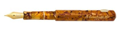 Esterbrook Niblet Füllfederhalter Honeycomb, Kompakt aus hochwertigem Harz, Edelstahlfeder Gold in der Größe F, EPP9426-F