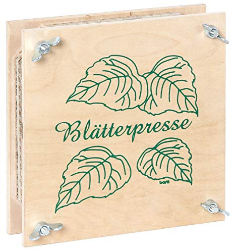 Bartl 101670 Blätterpresse 20 x 20 cm Top Qualität - Made in Germany