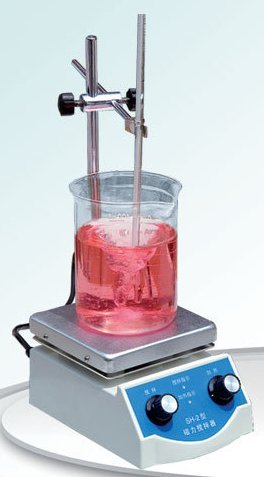 Labor-Magnetrührer für Labor-Heizung, magnetisch, Rührgerät, 500 ml, Modell SH-2
