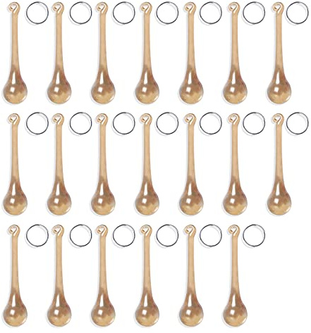 LONGWIN 20pcs Crystal Teardrop Pendant Chandelier Parts Wedding Decoration Christmas Tree Decorations