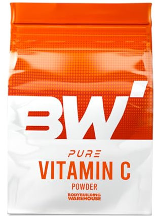 Bodybuilding Warehouse, Pure Vitamin C Powder (Ascorbic Acid) - Helps Maintain a Strong Immune System (Unflavoured, 1kg)