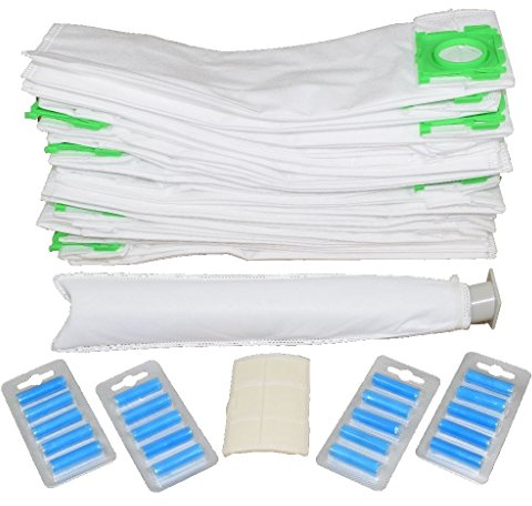 Yourspares Vacuum Cleaner Service Kit For Sebo X Series Vacuum Cleaners (Includes 20 Fibre Bags, 2 x Filters & Fresheners)