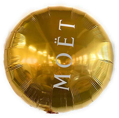 Moet Chandon Gold Imperial Helium Riesen Ballon Balloon ca 60cm