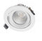Mextronic Decke High Voltage LED Einbaustrahler Genius 20W 930 Warmweiß DL120W Ø 120mm