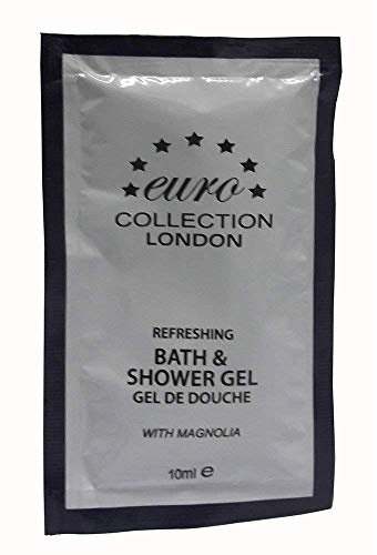 Luxury Bath & Shower Gel Body Wash (with Magnolia) Euro - 10 Ml Sachets - Pack of 1000
