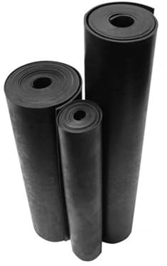 JARDIN202 - PLANCHA DE GOMA SBR 1,00 M POR METRO | VARIAS MEDIDAS| | Espesor: 6 mm -