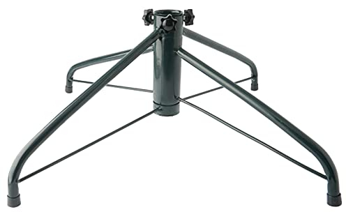 FlyGulls Weihnachtsbaumständer für künstliche Bäume Stabiler Metall Weihnachtsbaumsockel Dekoration (Grün) 52,1 cm