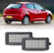 LED Kennzeichenbeleuchtung für Seat Ibiza MK4 IV Schrägheck 2009-2016 Super Bright White LED Tag Lampe CANbus Error Free 2pcs
