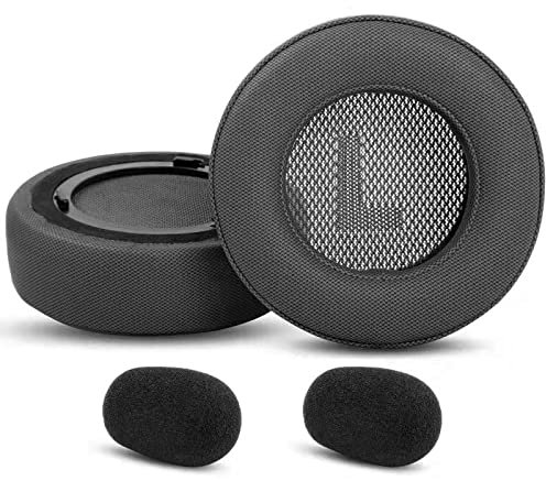 YunYiYi Virtuoso XT - Cuscinetti auricolari di ricambio compatibili con Corsair Virtuoso RGB Wireless SE/Virtuoso XT Gaming Headset più spessi (grigio scuro)