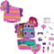 Polly Pocket Piñata-Party Schatulle - Pferde-Piñata, Glitzerfenster, 2 Puppen, 5 Spielelemente, 13 Accessoires, für Kinder ab 4 Jahren, HKV32
