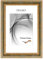 FRAMO N°49 Cadre photo baroque 70 x 100 cm en bois massif | Gris/doré vieilli | Cadre en bois rétro vintage antique avec vitre en verre synthétique incassable anti-reflet et crochets de suspension en