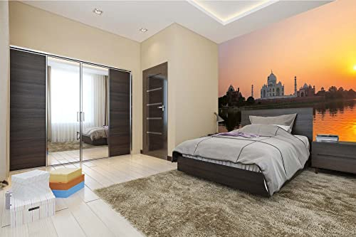 Papier Peint Photo Non Tissé AGRA, Inde 375 x 250 cm (avec colle) – Papiers Peints Panoramique Mural Non Tissé – Prêt à être monté