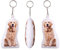 Personalisiertes 3D Fotokissen Schlüsselanhänger Kissen FOTOGESCHENK mit eigenem Foto (10 cm) Foto-Kissen Bedrucken mit Grafik (mit Füllung) 3D Tierkissen Mini Mensch [091]