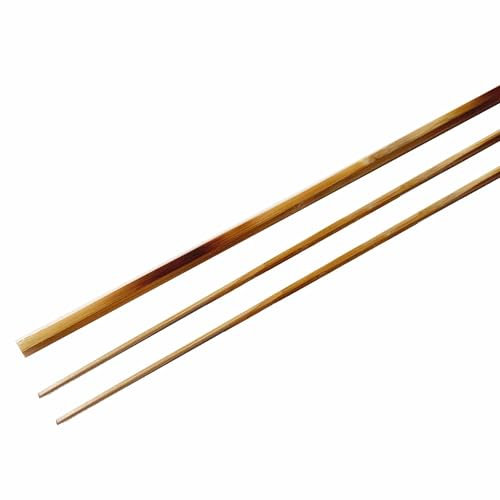 ZHUSROD 4 wt, canna da pesca in bambù, 2,1 m e 15,2 cm, 2 pezzi, senza punta, conica Payne 100 (senza ferrule, con punta extra)