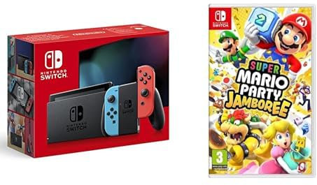 Nintendo Console Switch & Super Mario Party Jamboree