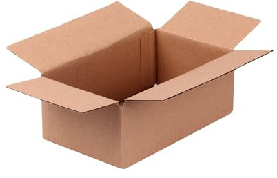 Faltkarton 200x120x80 mm | 1-wellig B-Welle Versandkarton Klein für DHL Päckchen S | DPD XS | GLS XS | Hermes Päckchen | Verpackungskarton Päckchen Kartons E-Commerce, Paket Karton (20 Stück)