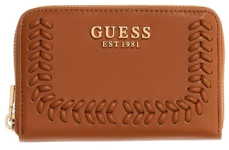 GUESS Tatum SLG Zip Around Wallet M Caramel