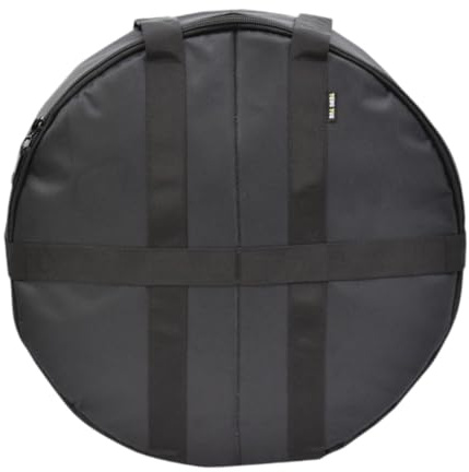 Weight Plate Backpack with Adjustable Straps for Carrying Barbell Equipment Dumbbell Plates Storage Bag- 33cmx9cm