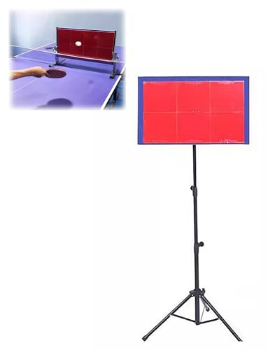 Ping Pong Rebound Board für Selbsttraining, 360° Drehung für den Innen- und Außenbereich, verstellbares und langlebiges Design