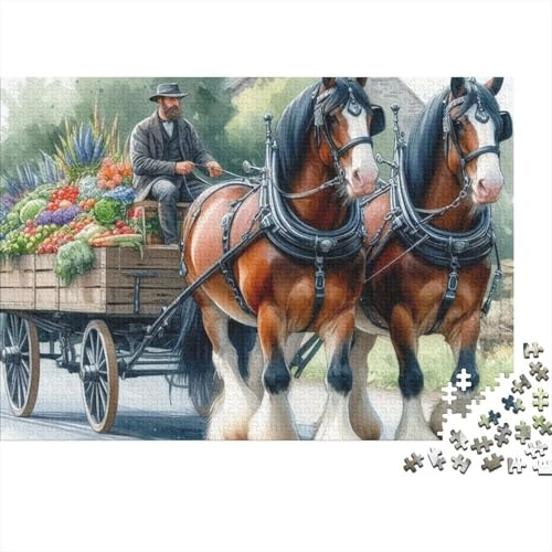 Grasigel Puzzle 1000 Teile Igel Gras pädagogisches Spiel