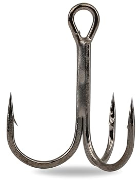 Gamakatsu Hook Treble 13NS Gr. 2 Drilling schwarz