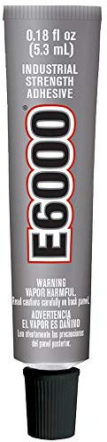 E6000 230400 Medium Viscosity Industrial Strength Adhesive 0.18 fl oz by E6000