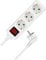 REV 0512313555 Steckerleiste, Steckdosenleiste 3fach f. Winkelstecker, 3m, 3500W, weiss