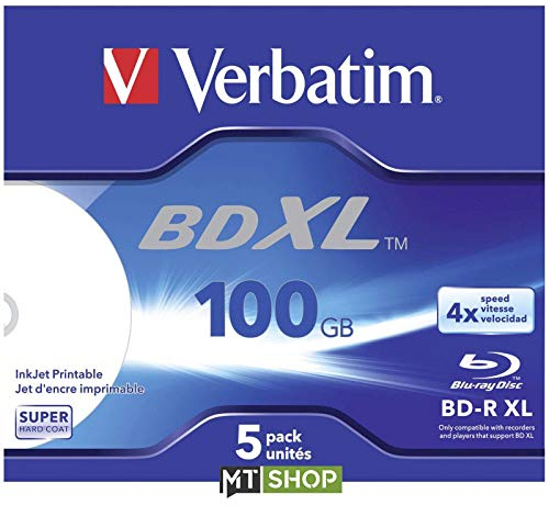 Verbatim DVD+R 4.7GB - 16-fache Brenngeschwindigkeit - DVD-Rohlinge - Thermisch bedruckbar - DataLifePlus - 50-Stück Spindel