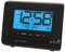 Acctim 71533 Monza Radio Controlled LCD Alarm Clock, Black