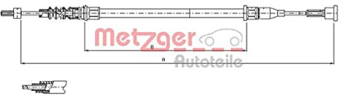 Seilzug Feststellbremse hinten rechts METZGER passend für OPEL CORSA C | Kompatibel mit: OPEL CORSA C, TIGRA TwinTop
