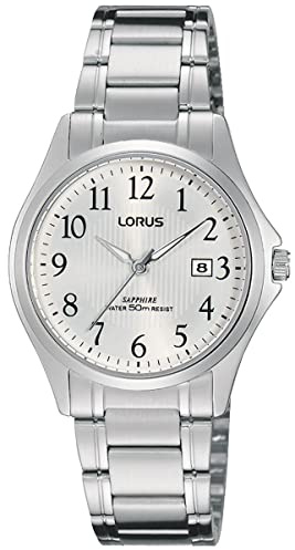Lorus Watches Damen-Armbanduhr Klassik Analog Quarz Edelstahl RH717BX9