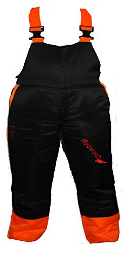 Chainsaw Protection Safety Bib & Brace Trousers Size M Medium 33 - 35 Waist