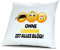 digital print Kopfkissen mit Namen Casanova - Motiv Ohne Casanova ist Alles Blöd!, 40 cm, 100% Baumwolle, Kuschelkissen, Liebeskissen, Namenskissen, Geschenkidee