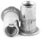 Lot de 20pcs Ecrous de Rivet Insert Filetage Métrique en Acier Inoxydable 304 (M3)
