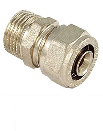 Raccordo dritto Maschio a stringere per multistrato (1, 32x1)